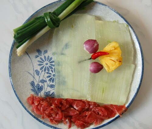 Cách Nấu Canh Nha Đam Thịt Bò