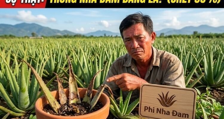 Sự Thật Về Cách Trồng Nha Đam Bằng Lá Tại Sao Tỷ Lệ Chết Lên Đến 99%