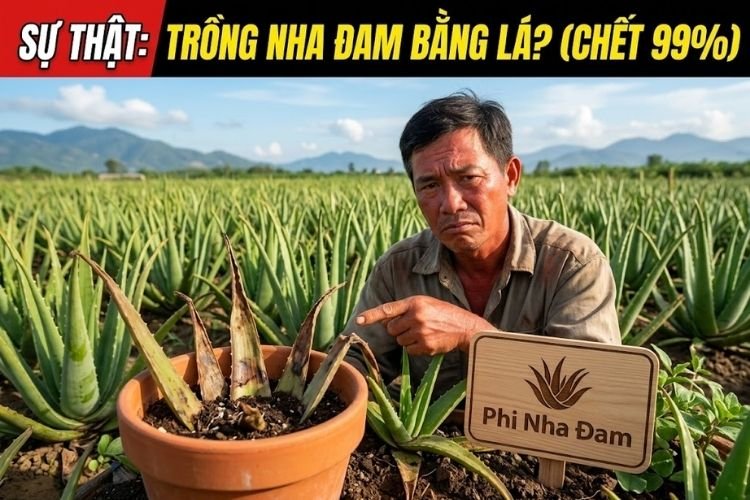 Sự Thật Về Cách Trồng Nha Đam Bằng Lá Tại Sao Tỷ Lệ Chết Lên Đến 99%