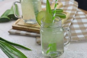 Nấu nước nha đam cốt chanh