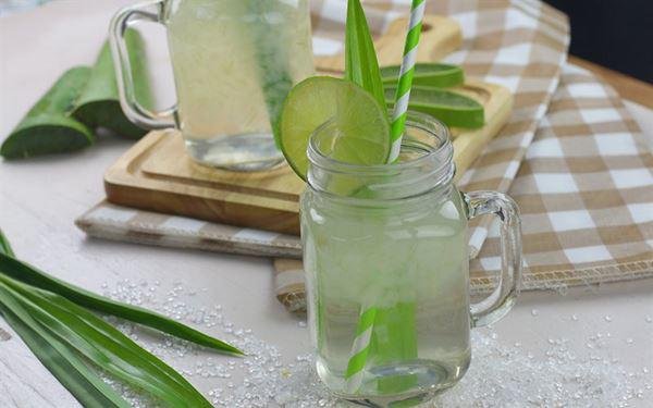 Nấu nước nha đam cốt chanh