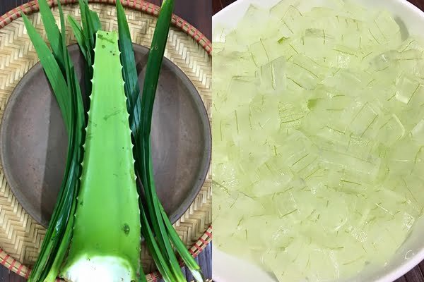 làm nước nha đam la dứa