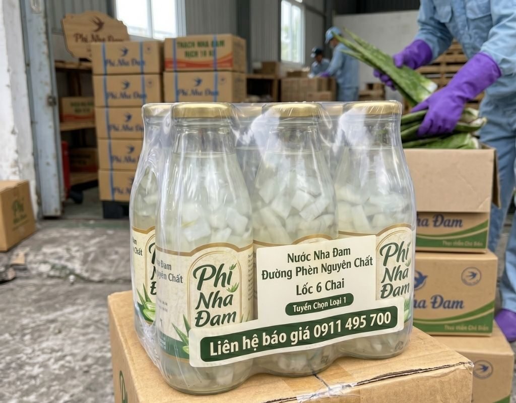 Nước Nha Đam Lốc 6 Chai 3