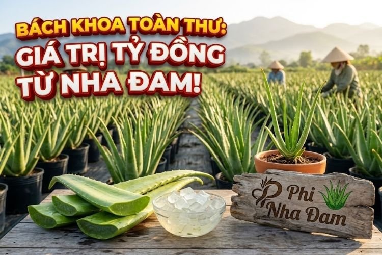 Bách Khoa Toàn Thư Lợi Ích, Công Dụng & Giá Trị Kinh Tế Của Nha Đam