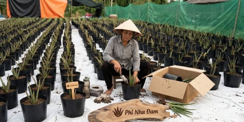 Cách Ươm Cây Con Nha Đam Thái Đúng Kỹ Thuật (Sống 100%)