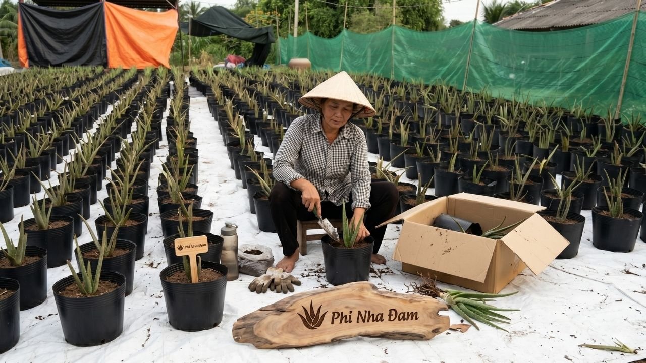 Cách Ươm Cây Con Nha Đam Thái Đúng Kỹ Thuật (Sống 100%)