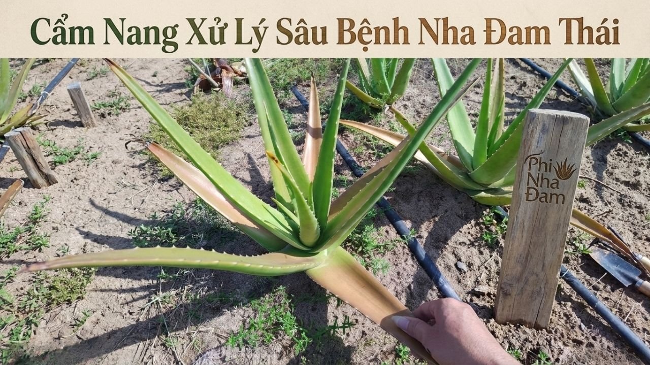 Cẩm Nang Xử Lý Sâu Bệnh Nha Đam Thái 1