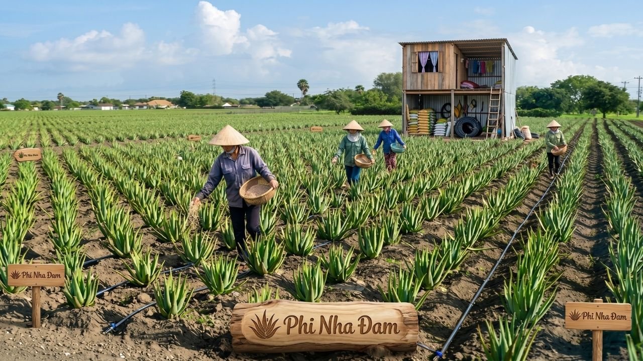 Quy trình trồng nha đam Thái kinh tế 1