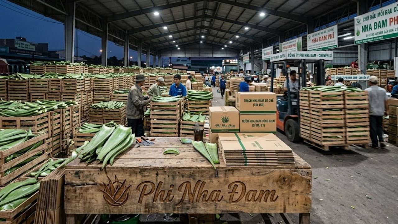 Đóng hàng gửi chành xe